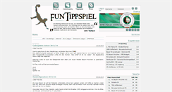 Desktop Screenshot of funtippspiel.de